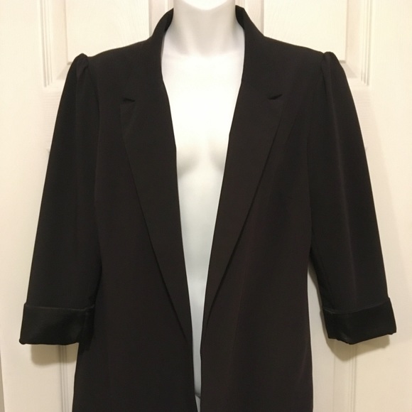 Candie's Jackets & Blazers - NWOT Candies Black XL Blazer/suit jacket